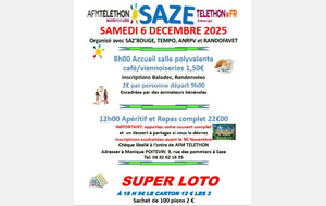 Téléthon de Saze